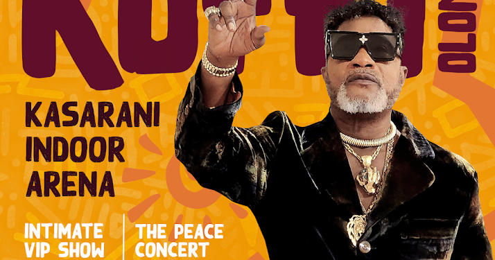 The legendary soukous maestro, Koffi Olomide, is coming to Kenya for a spectacular show.