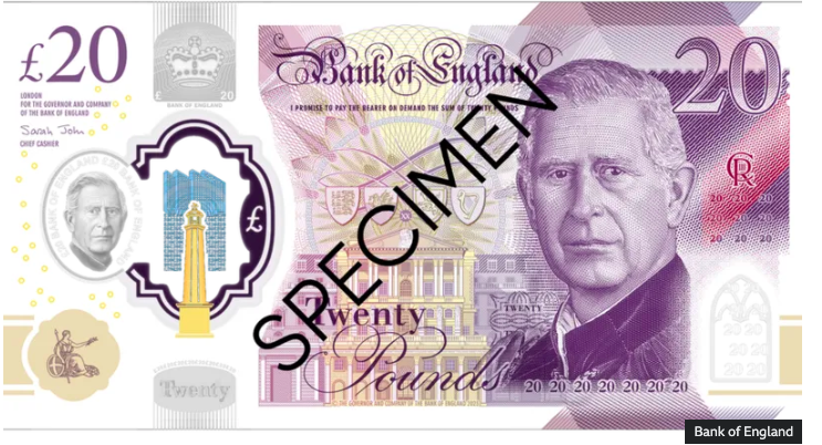 King Charles Presented With New Bank Notes Featuring His Portrait - Naihaps